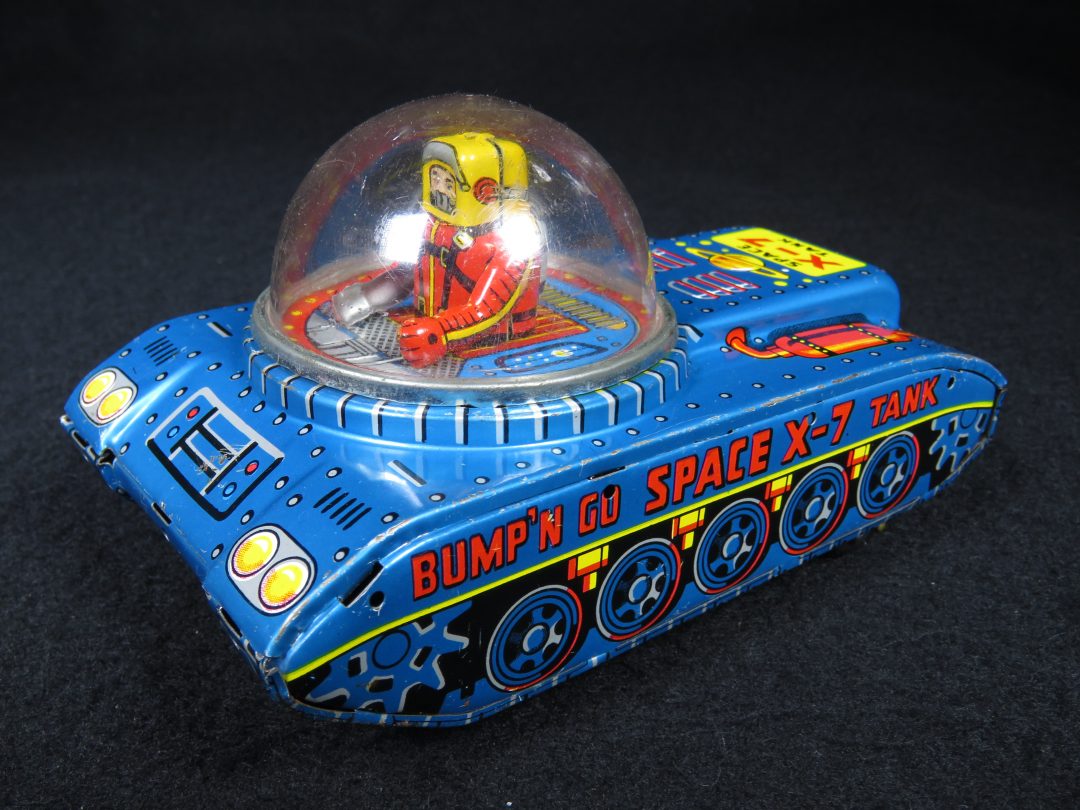 Bump'N Go X-7 Space Tank – KO, Yoshiya – Japan | Mark Bergin Toys