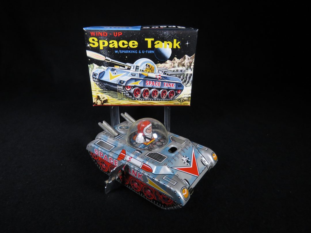 Sparkling Space Tank – T.T, Takatoku – Japan | Mark Bergin Toys