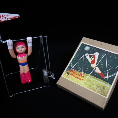 Spaceman Acrobat Vintage Celluloid Wind-Up Toy A1 Asakusa Japan